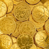 Chocolate Coins | 1.5-Pound Bag -125 Count | Bulk Chocolate Gold Coins for Holiday Gifts | Individually Wrapped Gold Candy for Gifting and Goodie Bags