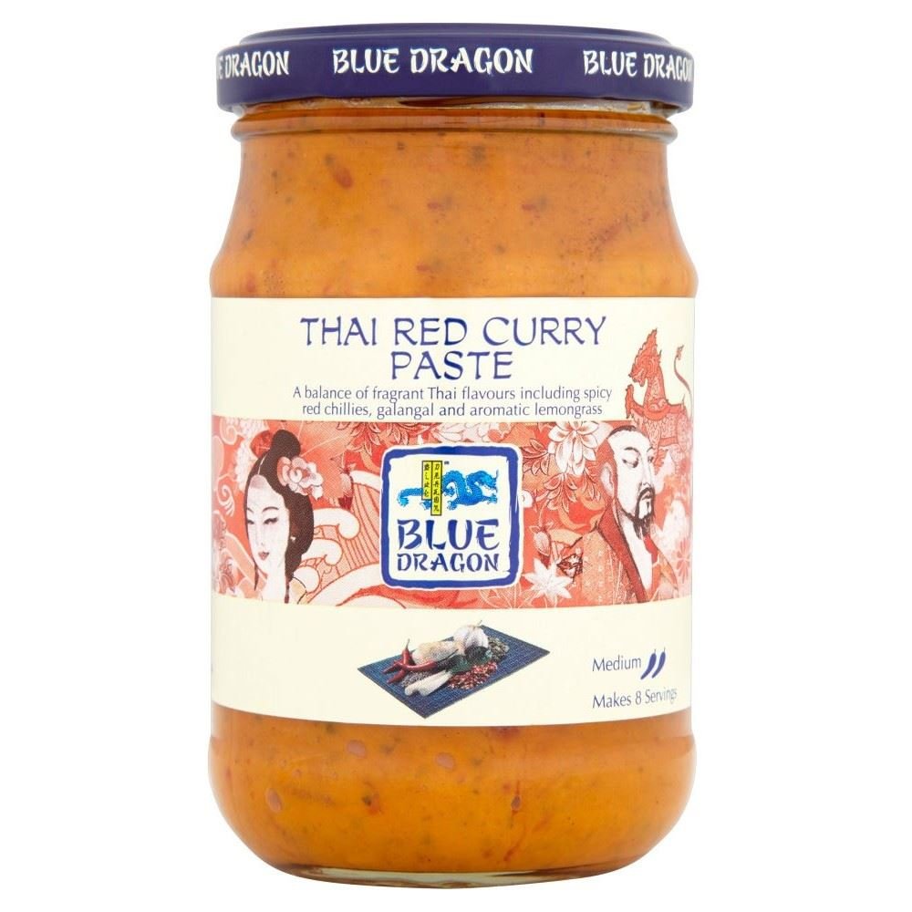 Blue Dragon Thai Red Curry Paste (285g) - Pack of 2