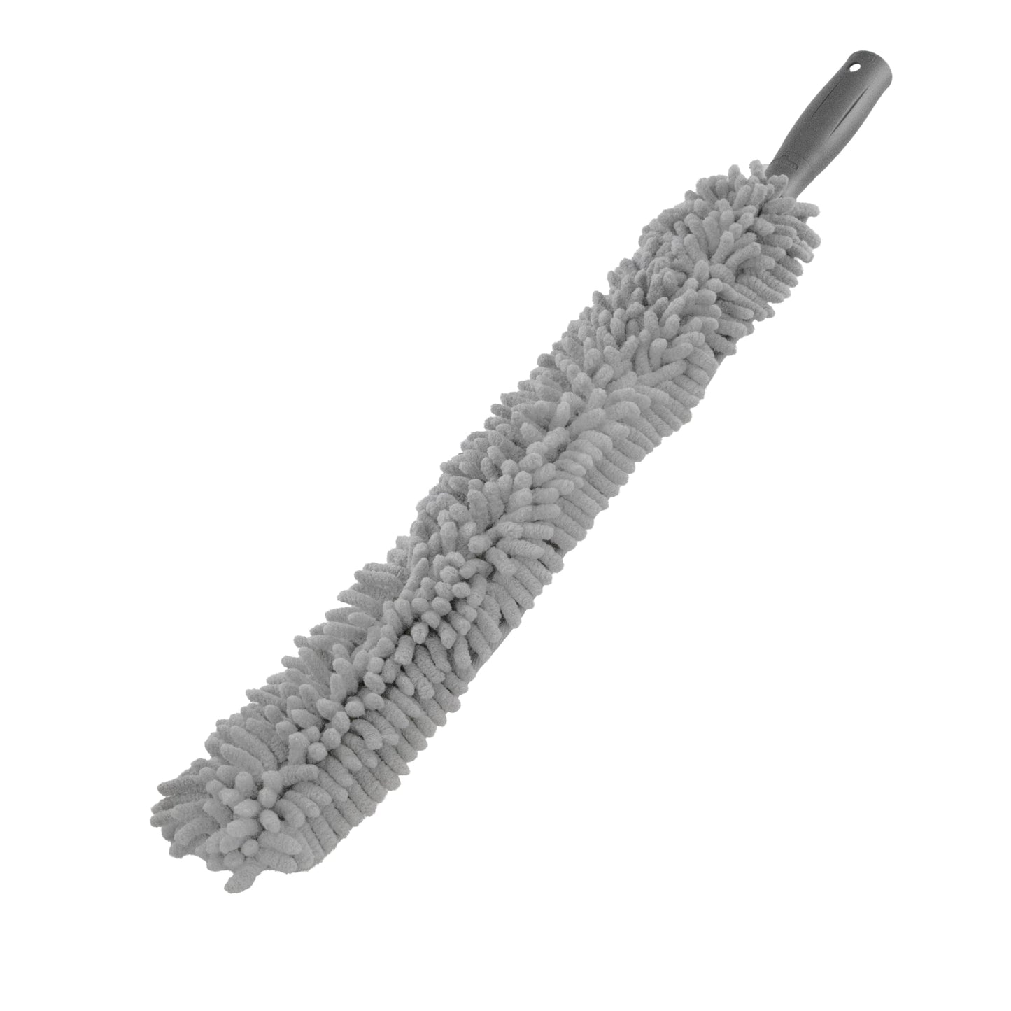 Unger Commercial StarDuster Proflex Elite 18"" Microfiber Duster - Dual-Sided Flexible Design, Includes Extra Sleeve - PED18