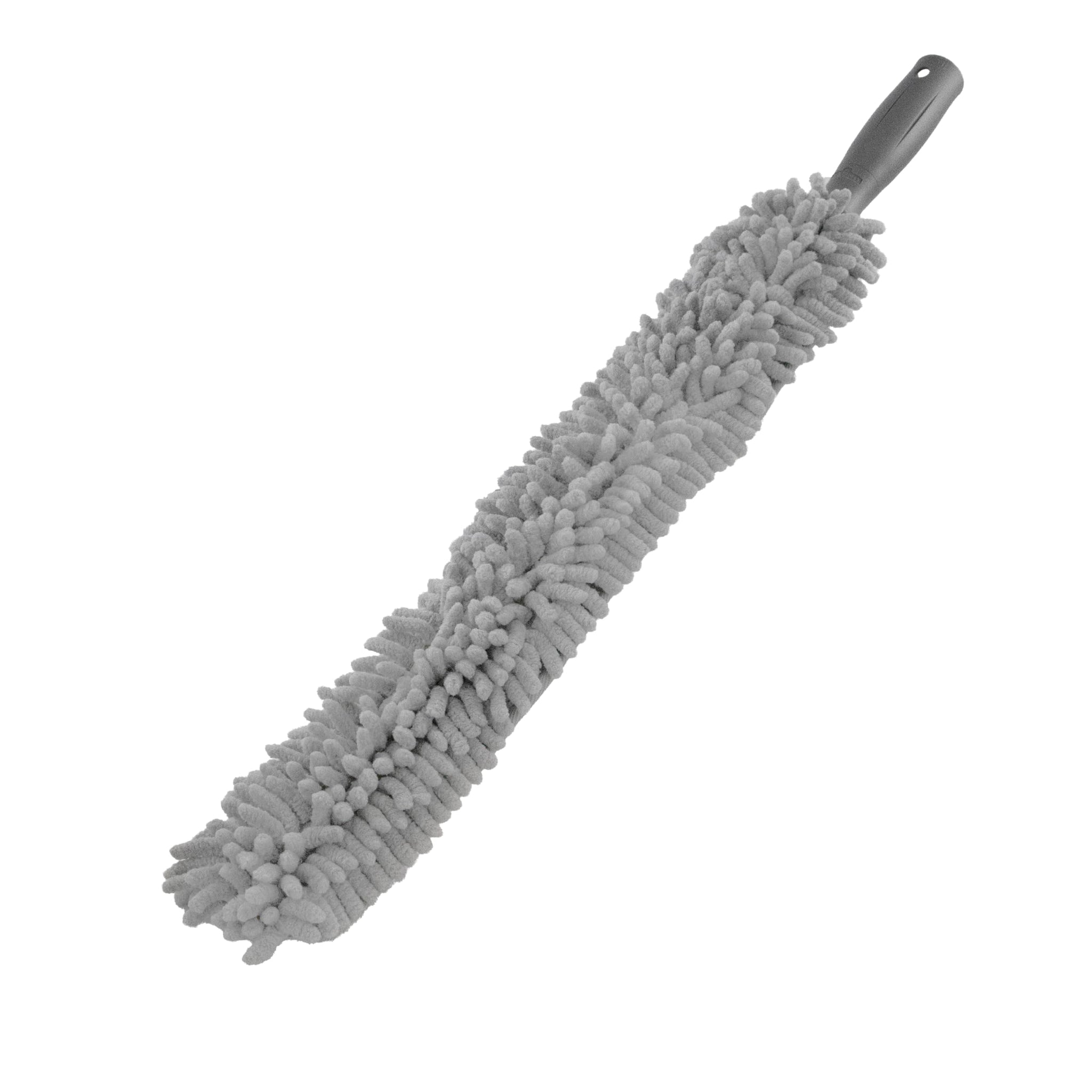Unger Commercial StarDuster Proflex Elite 18"" Microfiber Duster - Dual-Sided Flexible Design, Includes Extra Sleeve - PED18