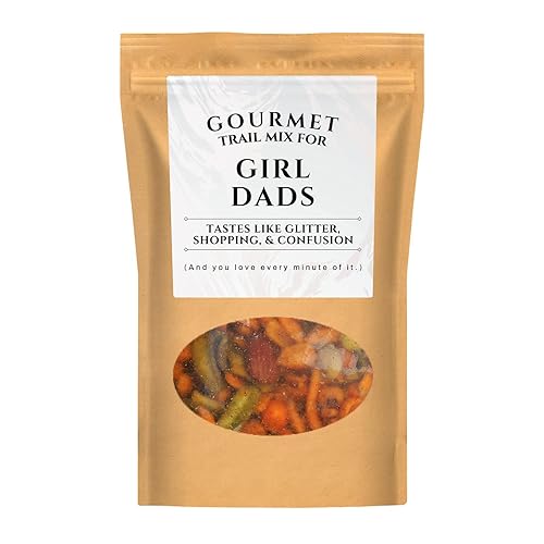 Gourmet Trail Mix for GIRL DADS - Tastes Like Glitter, Shopping, and Confusion and You Love Every Minute of It - Gifts for Dads of All Girls - Gift