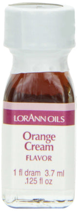 LorAnn Orange Cream SS Flavor Flavor, 1 dram bottle (.0125 fl oz - 3.7ml - 1 teaspoon)