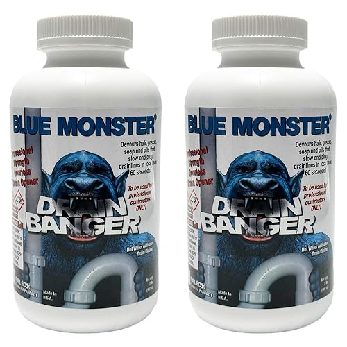 Blue Monster Drain Banger Drain Cleaner 2 lbs. - 2 Pack
