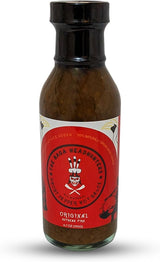 The Naga 100% Ghost Pepper Hot Sauce | Made with Ghost Peppers Sourced from Northeast India | No Preservatives or Chemicals | Use on Wings, Pizza
