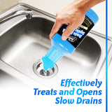 Fuller Brush Drain Line & Septic Tank Cleaner - 32 oz Enzyme-Based Drain Cleaner for Slow Drains, Grease & Food Buildup, Safe for PVC/Metal Pipes