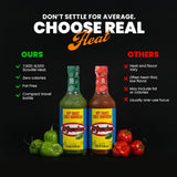 El Yucateco Habanero Hot Sauce Variety Pack, Green and Red Chile Habanero Salsa Picante