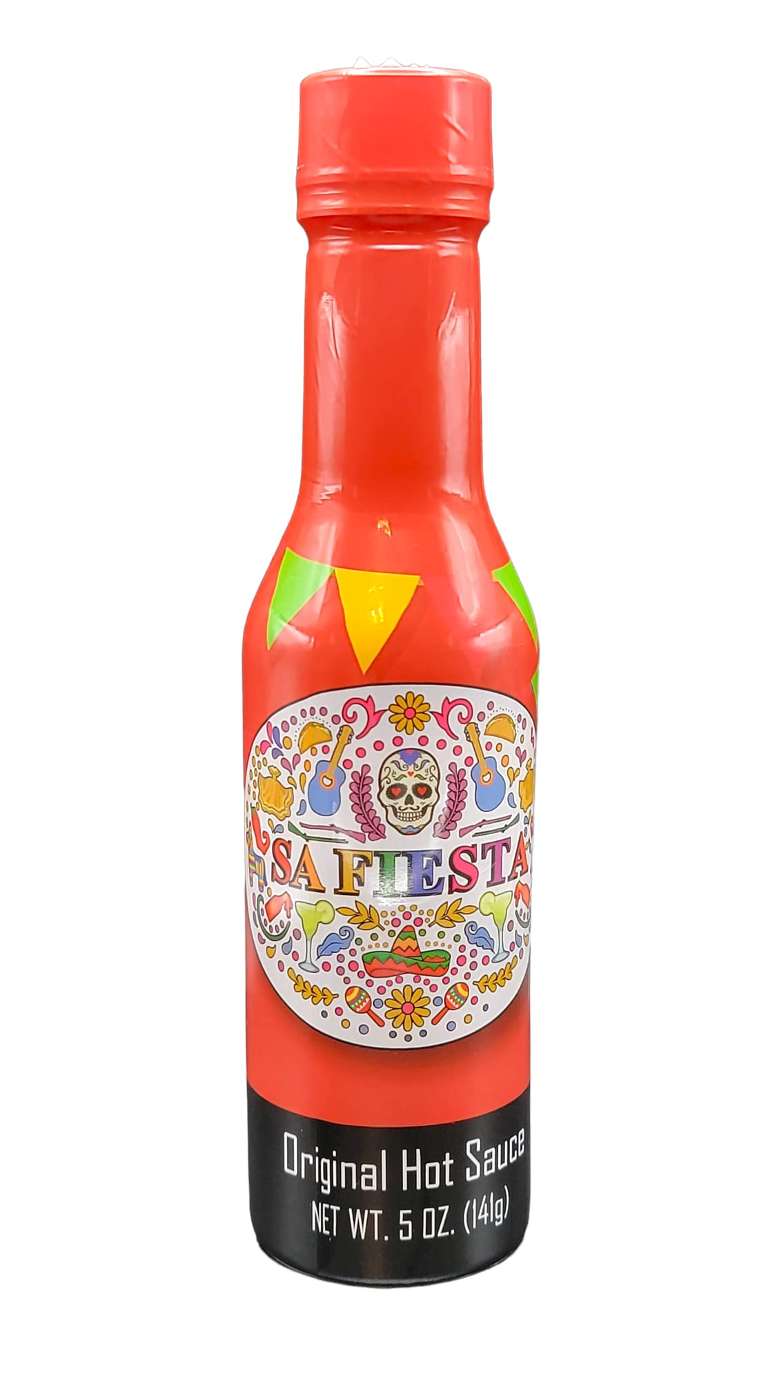 SA Fiesta Hot Sauce, A Perfect Balance of Heat and Flavor, Gourmet, Versatility For All Kinds of Foods, Carolina Reaper Pepper Flavored, Exquisite