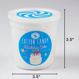 Birthday Cake Cotton Candy Favors (Gift Set of 25) - Unique Ideas for Holidays, Birthdays, Celebrations, Party Favors