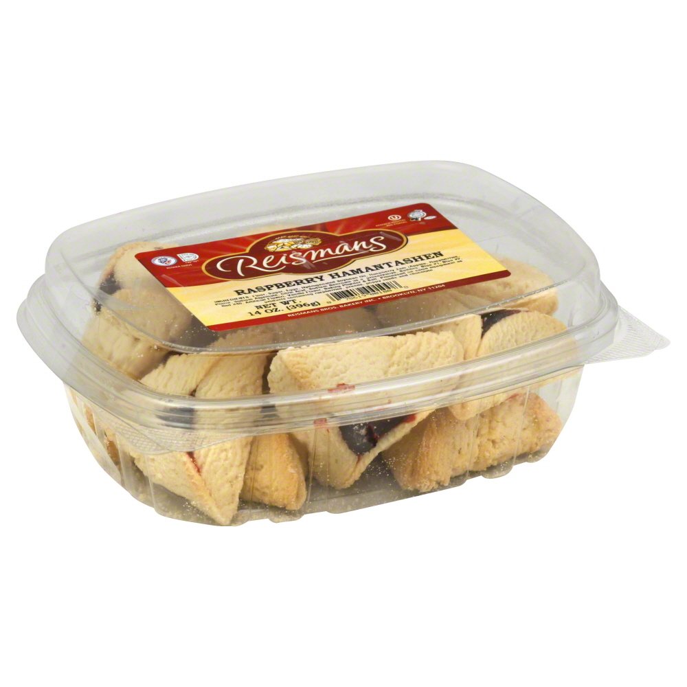 REISMAN COOKIE HAMENTASHEN RSPBRY, 14 OZ