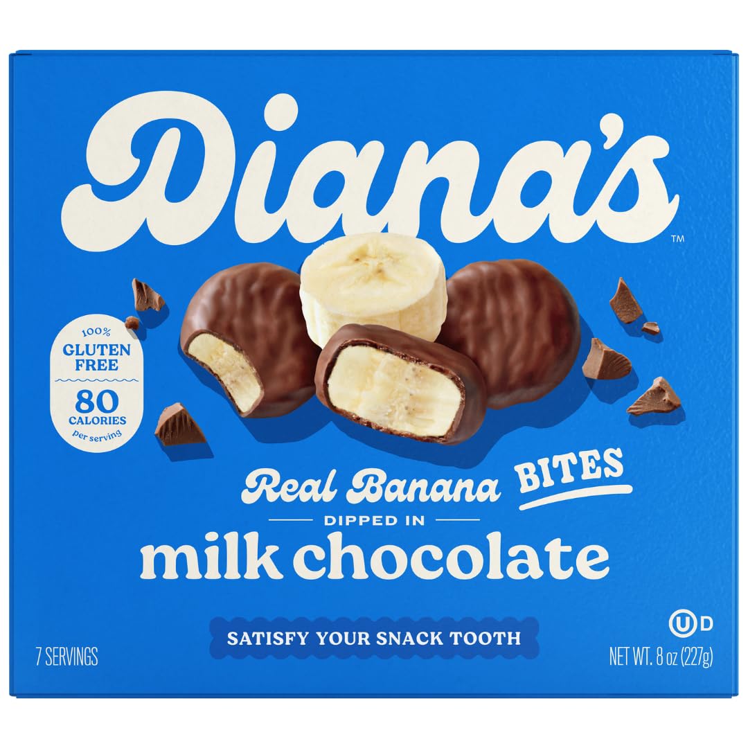 Dianas Bananas Milk Chocolate Banana Bites