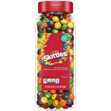 SKITTLES Original Chewy Fruity Rainbow Candy For Mid Day Snacking, Road Trips, Gaming & Party Fun, 30 Oz Resealable Bulk Candy Jar