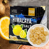 Big Foot Himalaya Salt Sports Candy, Ginger Lemon Flavor, 12 Packs x 15g, Halal-certified