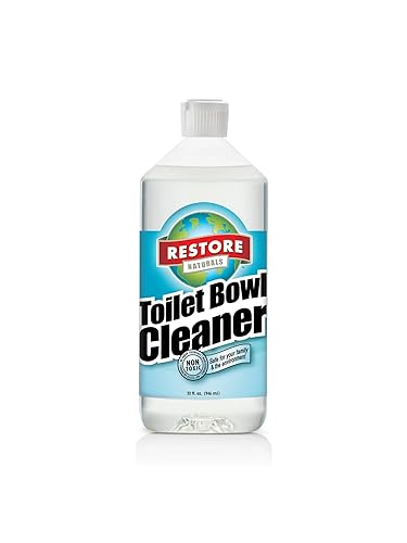Restore Naturals Toilet Bowl Cleaner Multi Surface Powerful Stain Remover for Bathroom - 32 Fl. Oz.