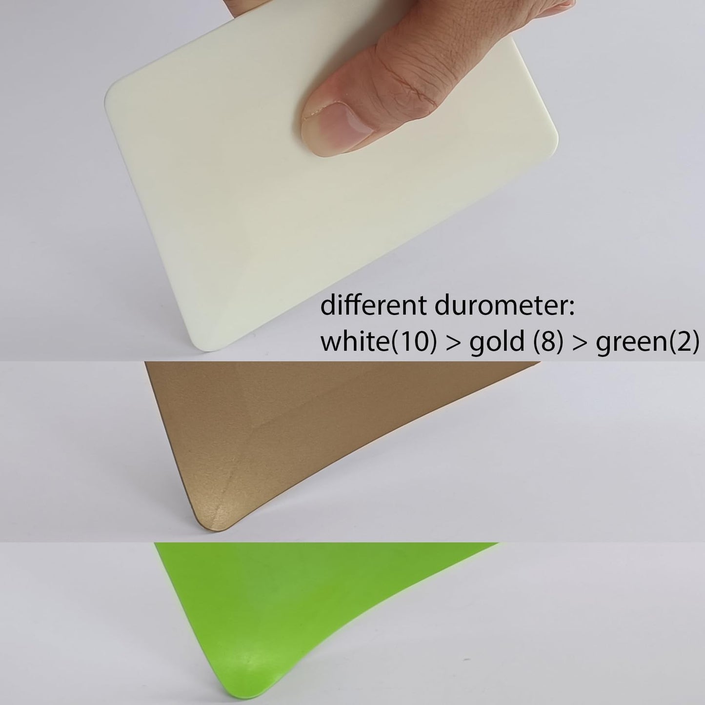GWEITOOL Window Tint Tools 6Pcs Window Tint Squeegee Plastic Hard Card Squeegee Window Tint Kit for Window Tinting Application