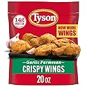 Tyson Frozen Garlic Parmesan Crispy Wings, 20 Oz