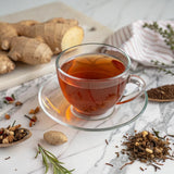 Herbaly Wellness Collection Organic Herbal Ginger Tea, 70 g, 28 Count Bag (Pack of 1)