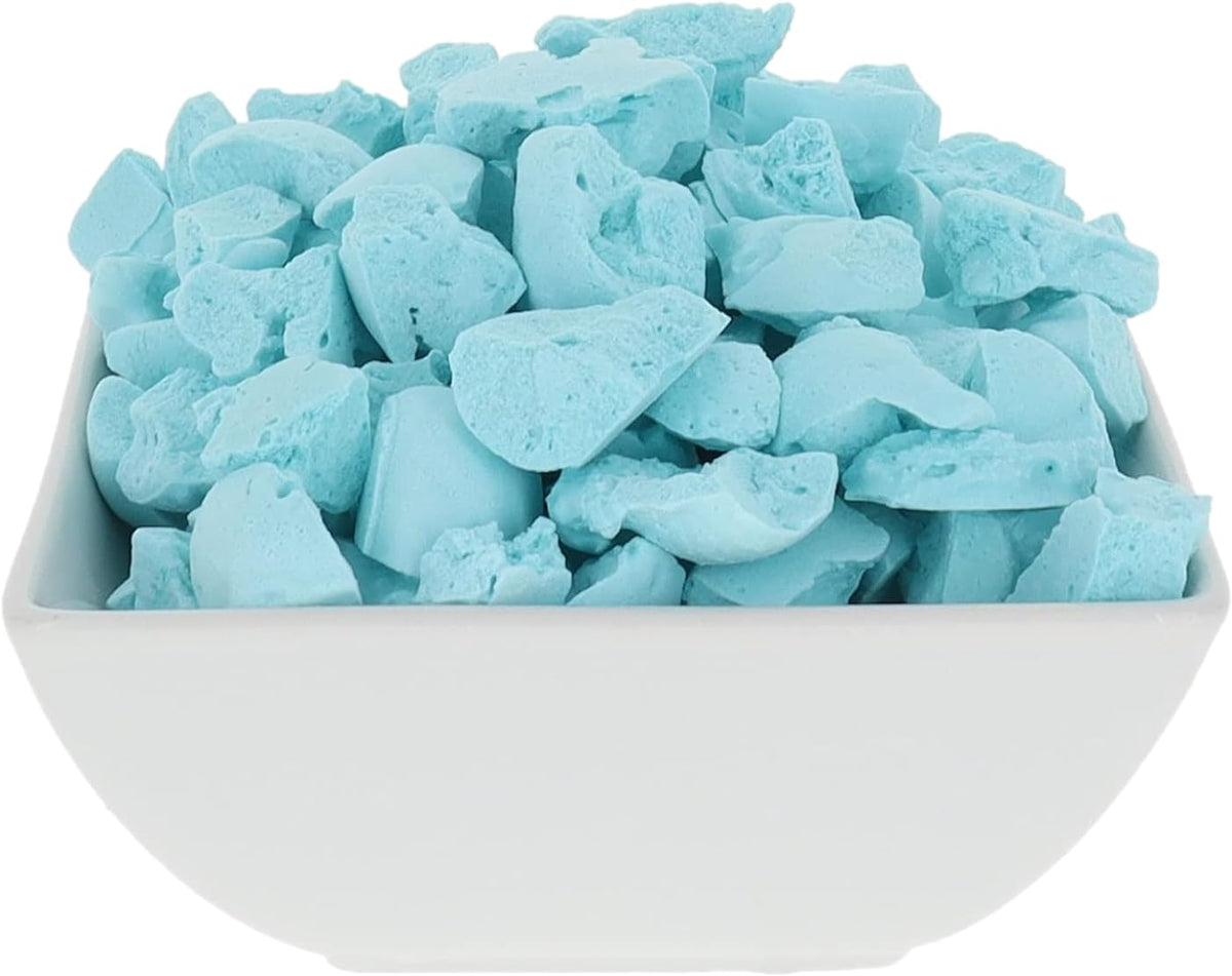 Arctic Farms Freeze Dried Ice Cream Bits Bagged and Boxed - Does Not Melt (Blue Cotton Candy)