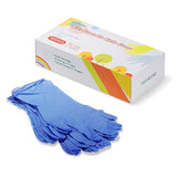 zomchain nitrile gloves Kids Gloves Disposable, Nitrile Gloves for 4-10 Years - Latex Free, Powder Free - for Kids Festival Preparation, Crafting