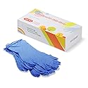 zomchain nitrile gloves Kids Gloves Disposable, Nitrile Gloves for 4-10 Years - Latex Free, Powder Free - for Kids Festival Preparation, Crafting
