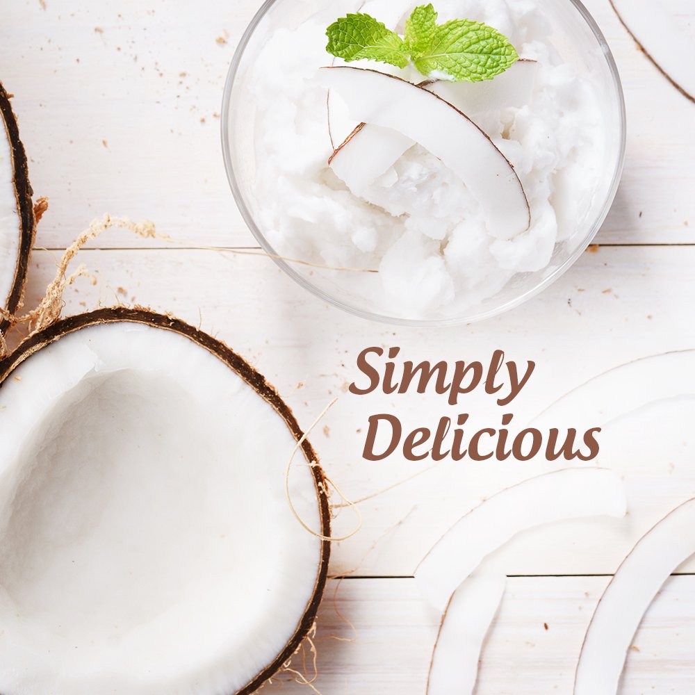 Raw Organic Extra Virgin Coconut Oil (14 Fluid Ounces)