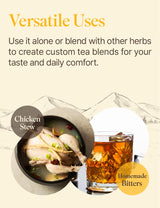 NICE WITCH'S Dang Gui Angelica Root 2 oz - Angelica gigas Sliced Root, Dried Herbal Tea Ingredient ?? ?? (2oz/57g)