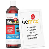 DeMite Laundry Additive - Dust Mite Waste Remover for Allergy Relief, Treatment for Bedding & Clothes, Safe for Children & Pets, Fragrance-Free Gentle