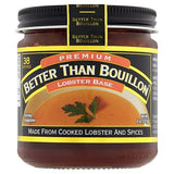 Better Than Bouillon Premium Lobster Base, Made from Select Cooked Lobster & Spices, Makes 9.5 Quarts of Broth 38 Servings, 8 Ounce (Pack of 2)