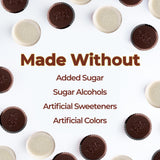 ChocZero Peanut Butter Cups Variety Pack, No Added Sugar, Keto, Low Carb Snack, 24 Individually Wrapped Cups Total (4 Ounce, Pack of 3)