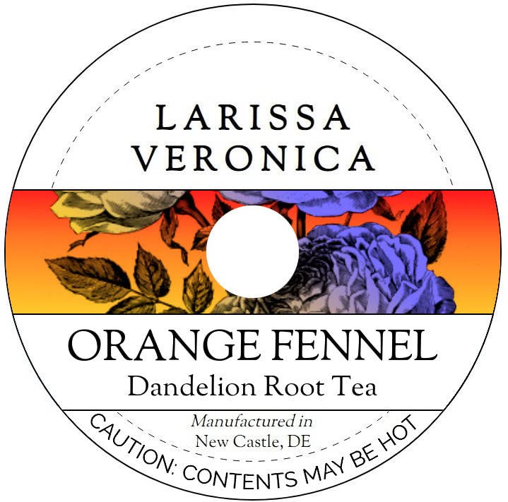 Orange Fennel Dandelion Root Tea (Single Serve K-Cup Pods) (12 pods, ZIN: 577587) - 3 Pack