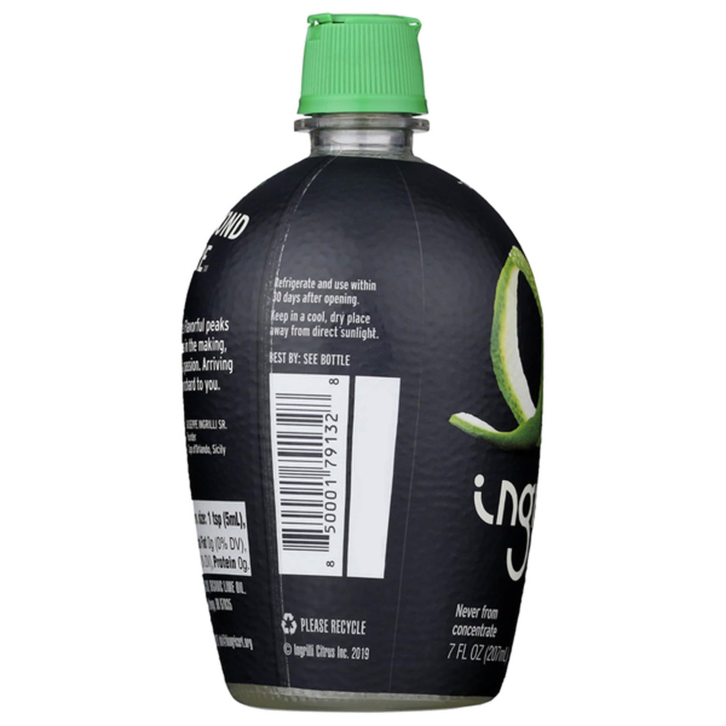Ingrilli Organic Lime Squeeze, 7 Fl Oz Bottle (Pack of 3)