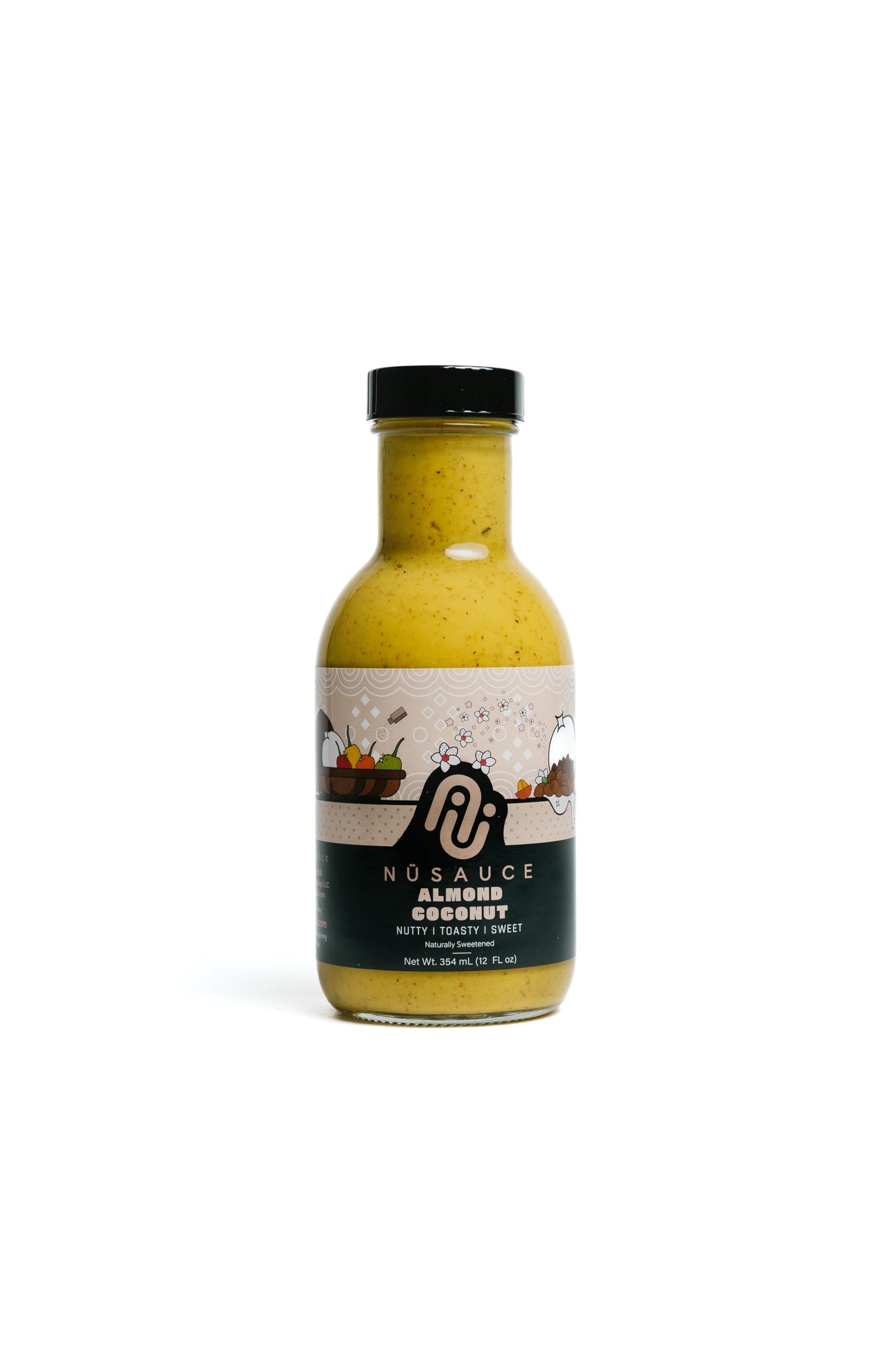 NuSauce 12oz Variety Pack - Low Calorie Sauces with Premium Ingredients (Almond Coconut)