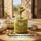 Oh! Crema Premium Italian Pistachio Cream Spread - 200g Authentic Crema di Pistacchio Made with 100% Italian Pistachios - Gourmet Sweet Nut Butter