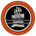 Twisted Pine Coffee SuperFudge, Flavored Coffee, Single-Serve Cups for Keurig K-Cup Brewers, 24 Count