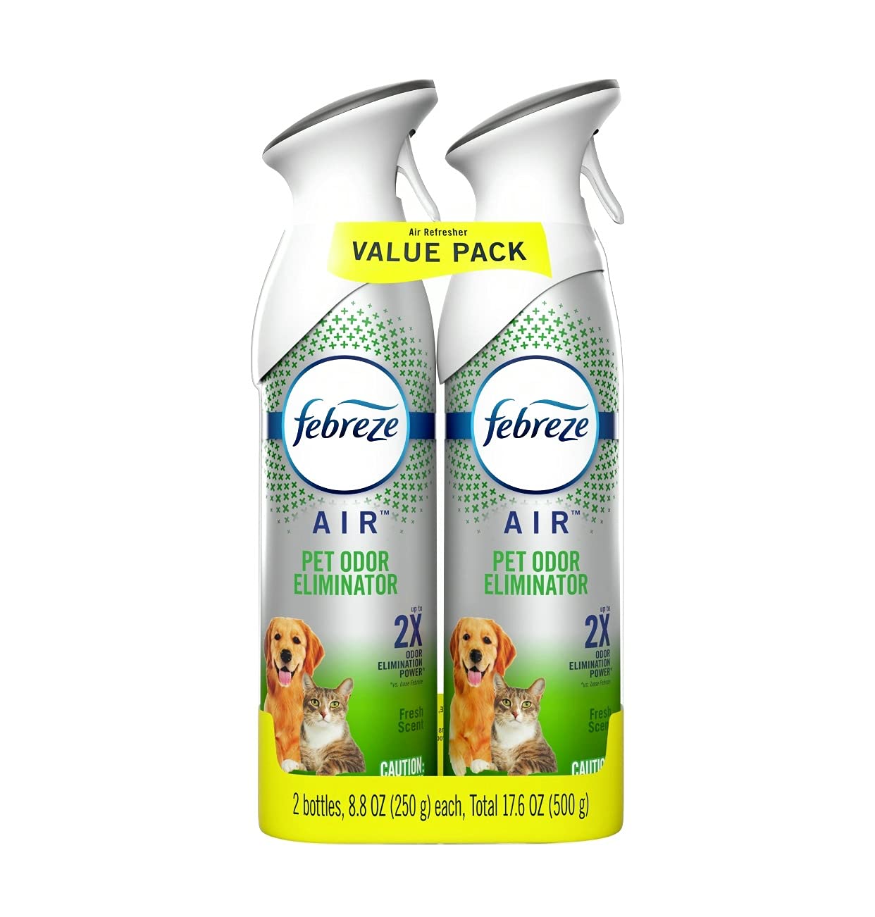 Febreze Pet Odor Eliminating Spray, 8.8 fl. oz., Pack of 2