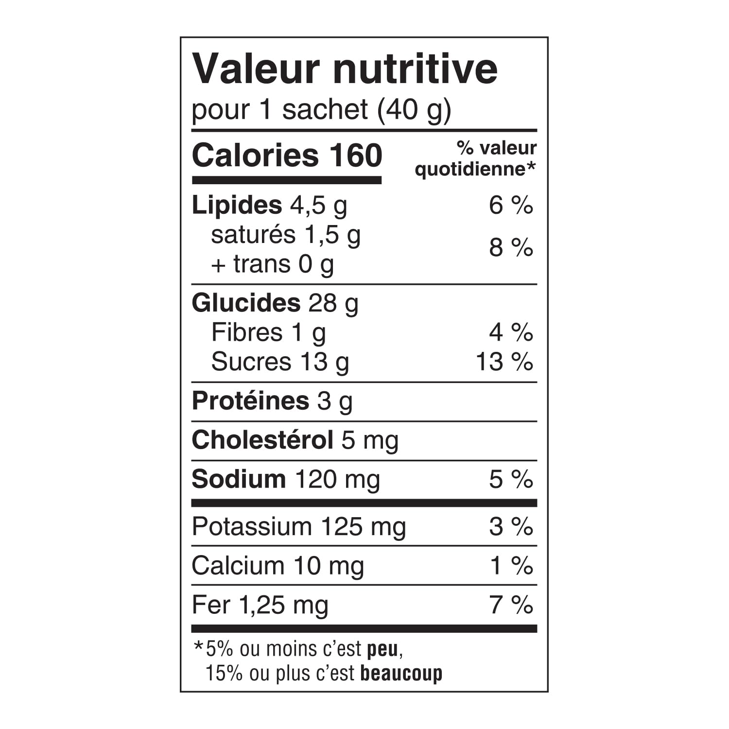 Dare Bear Paws Brownie Cookies, 6 Pouches per Box - 240g/8.5 oz., Box (Imported from Canada)