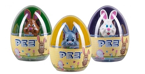 Easter Egg PEZ Dispensers with Candy (Fruit, 1 Count)