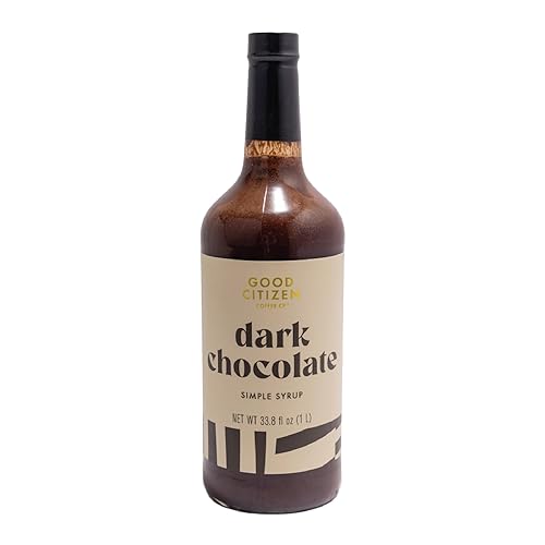Good Citizen Coffee Co. - Dark Chocolate Syrup, Premium Ingredients, Deep, Robust Flavor, Small-Batch, Made with Pure Cane Brown Sugar, Ideal