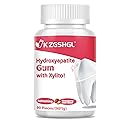Hydroxyapatite Gum, 90 Pieces, Good for Teeth Remineralization, Sugar-Free Strawberry Chewing Gum with Xylitol, Two pieces after meals to freshen