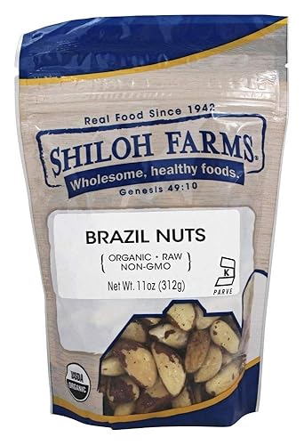 Shiloh Farms - Organic Brazil Nuts Raw - 11 Ounce