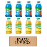 LUV BOX- variety Everfresh Juice 16 oz. pack of 8 , Everfresh Island Punch , Everfresh Pineapple Juice. by evaxo