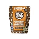 Happiness Foods™ Vanilla Cacao - Sprouted Organic Raw Pumpkin Seeds - High Protein, Certified USDA Organic, Non-GMO, Low Carb, Vegan, Gluten-Free