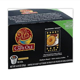 HEB Cafe Ole Donut Shop Blend Coffee DECAF 12 CT Pods - 1 Box