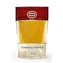 Spicy World Turmeric Powder Ground 7 Oz Bag - Indian, Pure, Raw, With Curcumin