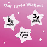 Three Wishes Grain-Free & Protein Cereal - Healthy, Low Sugar & Gluten-Free Breakfast Cereal - Low Carb, Plant-Based, Vegan & Non-GMO - Marshmallow