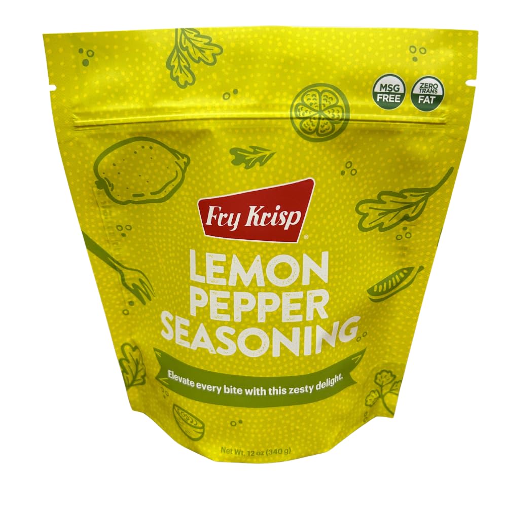 Lemon Pepper Seasoning (6 pouches 12oz each)