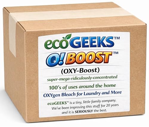 ecoGeeks OXY-BOOST Oxygen Bleach 20LB Bulk Packaged by ecoGeeks