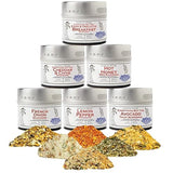 Breakfast & Brunch Seasoning Set - Artisanal Spice Blends Six Pack | Authentic Small Batch Seasonings | 6 Gourmet All Natural Spices | Hand Packed