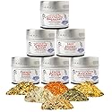 Breakfast & Brunch Seasoning Set - Artisanal Spice Blends Six Pack | Authentic Small Batch Seasonings | 6 Gourmet All Natural Spices | Hand Packed
