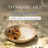 Shahzada Classic White Rice 02 lbs - Great Fragrant Rice for Daily Use, Aged, Aromatic, Flavorful & Slender, Quick Cooking. Everyday - Vegan, GLUTEN FREE, Non-GMO, Low Sodium, No Cholesterol, Resealable Zip-Lock Bag to Seal Freshness - 02 Pound Packing - 32 Oz