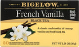 Bigelow French Vanilla Tea 1.28 OZ(Pack of 12) 12